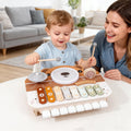 6-in-1 Holz Musikspielzeug – Montessori Xylophon & Klavier