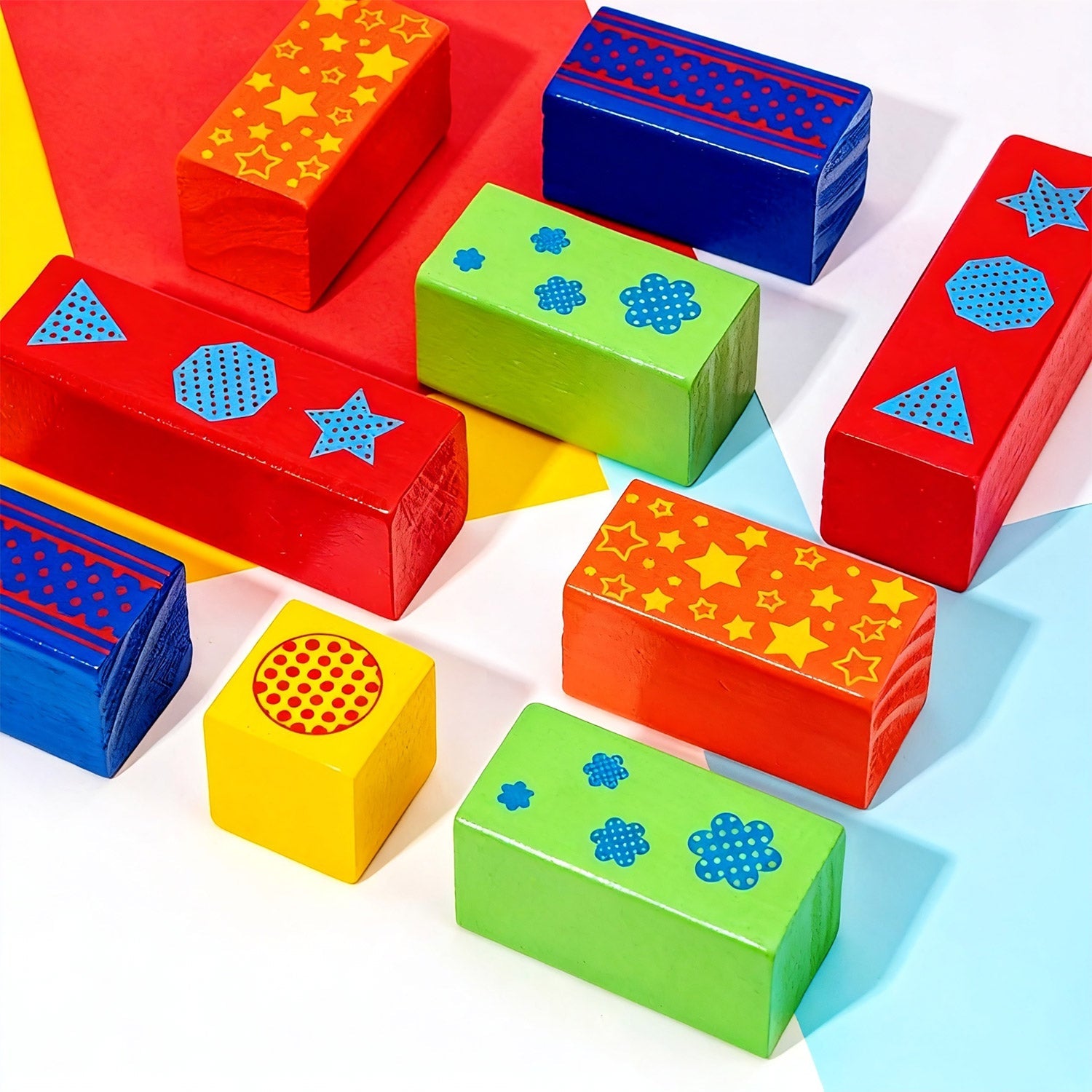 Montessori Murmelbahn Holz 52 Teile – buntes Kugelbahn-Bauset für Kinder