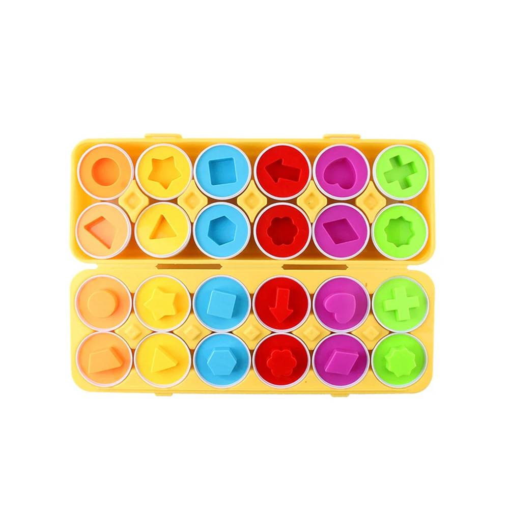 Montessori Eier Spielzeug für Babys ab 1 Jahr