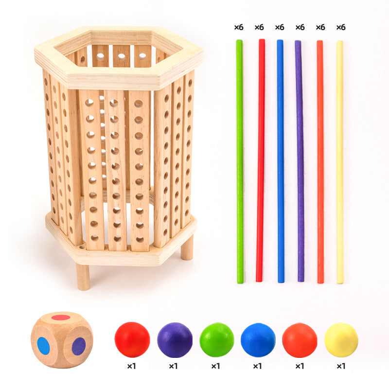 Farblernturm Montessori Spielzeug