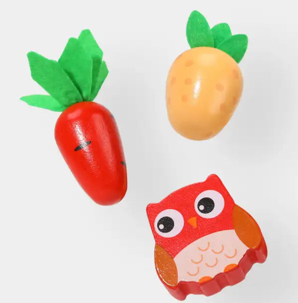 Karotten Steckspiel Holz Montessori