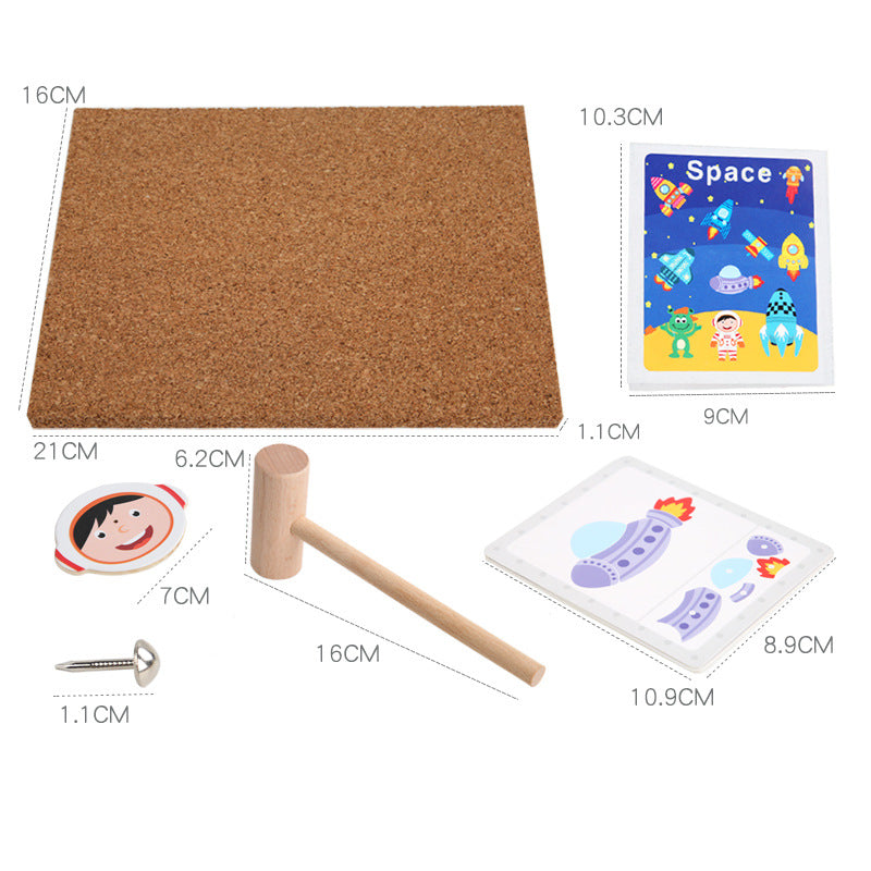 Montessori Hammerpuzzle