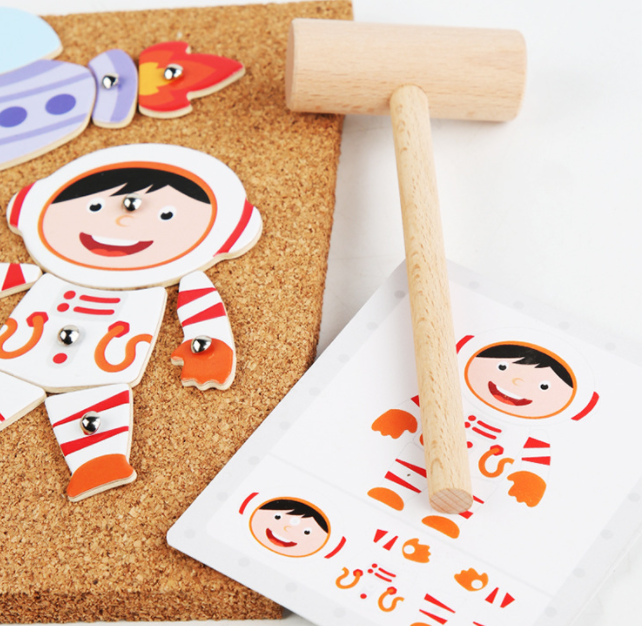 Montessori Hammerpuzzle