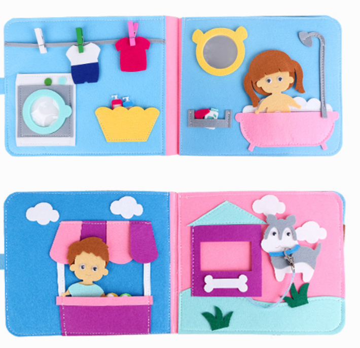 Montessori Buch für Kinder – Alltagskompetenzen