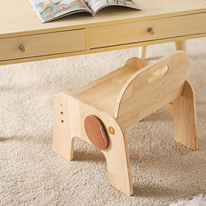 Montessori Kinderstuhl aus Holz höhenverstellbar und mitwachsend