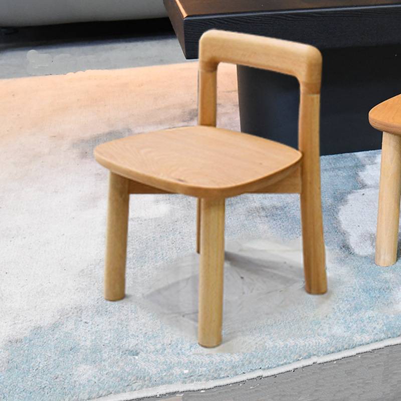 Buche Kinderstuhl Rückenlehne Massivholz Montessori