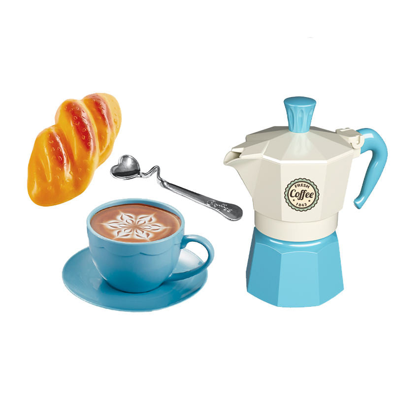 Montessori Holz Kaffee Spielzeug Set – Rollenspiel Küche ab 3 Jahren