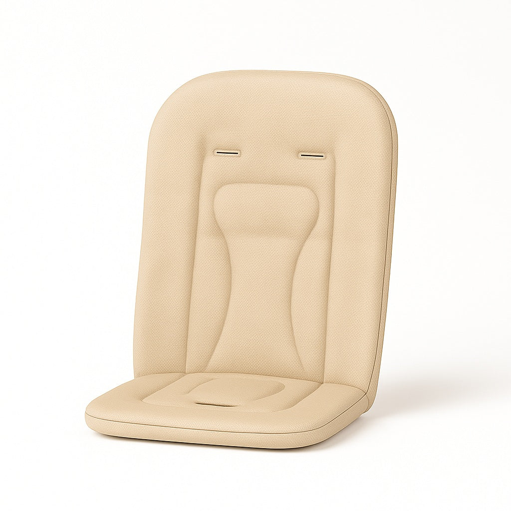 Sitzkissen & Rückenpolster für Montessori Hochstuhl – Beige