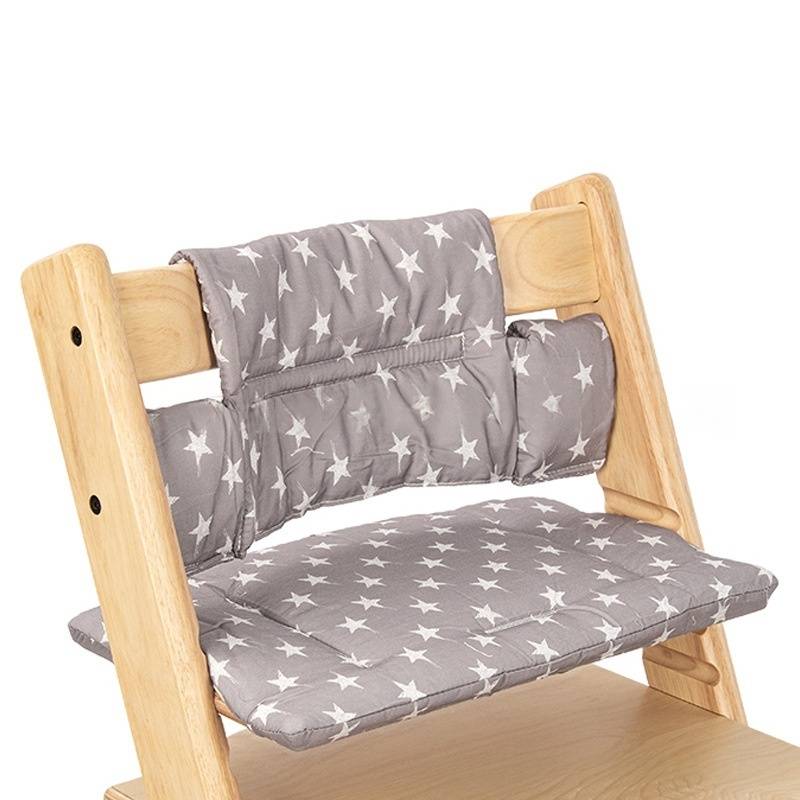 Sitzkissen für Hochstuhl – Weiches Polster-Set mit Rückenlehne