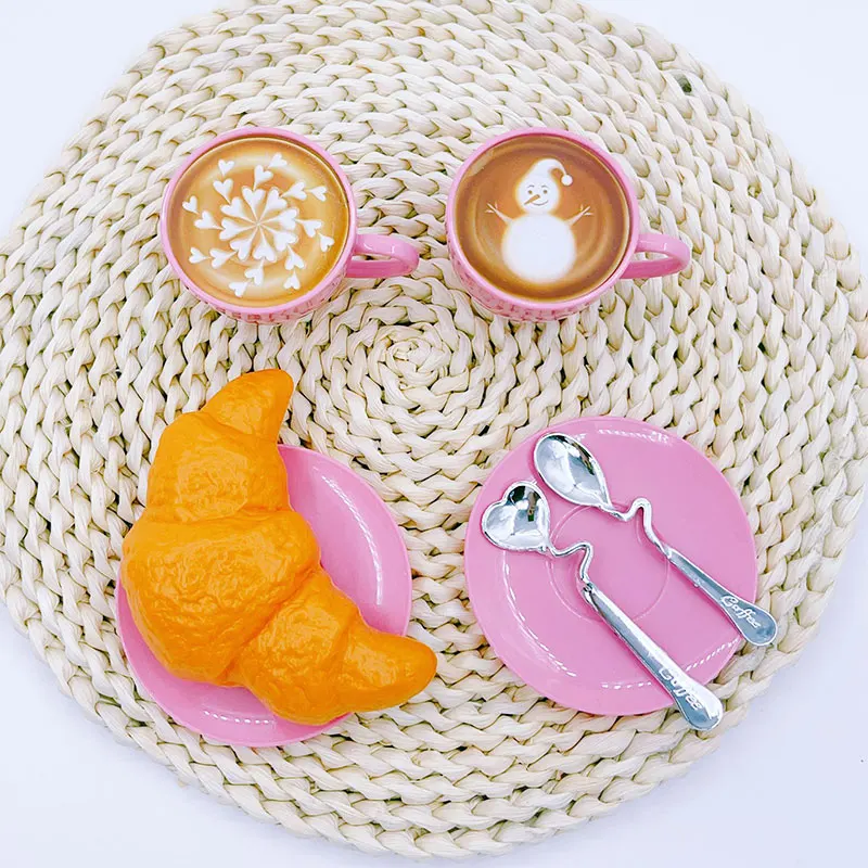 Montessori Holz Kaffee Spielzeug Set – Rollenspiel Küche ab 3 Jahren