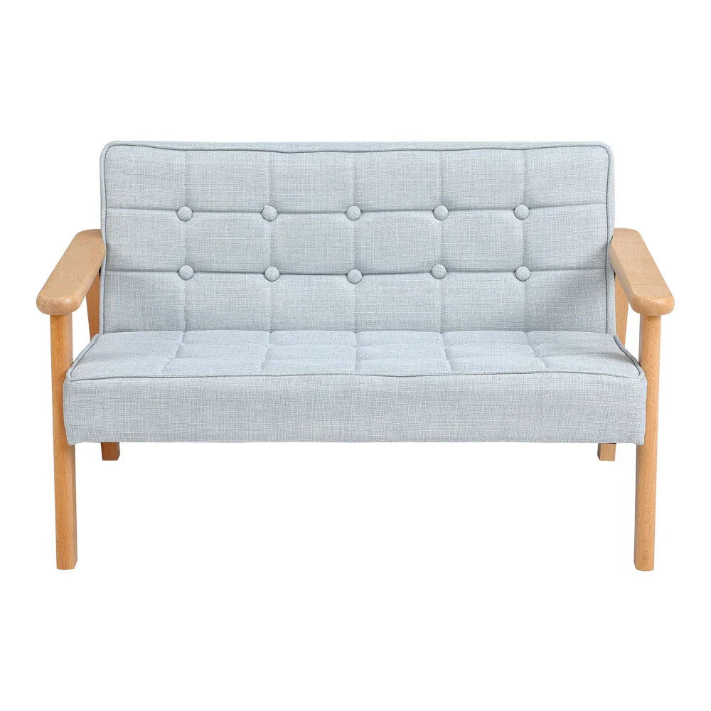 Kinder Sofa aus Buchenholz – Nordisches Kindersofa