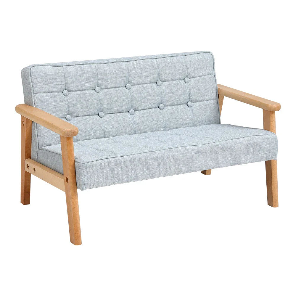 Kinder Sofa aus Buchenholz – Nordisches Kindersofa
