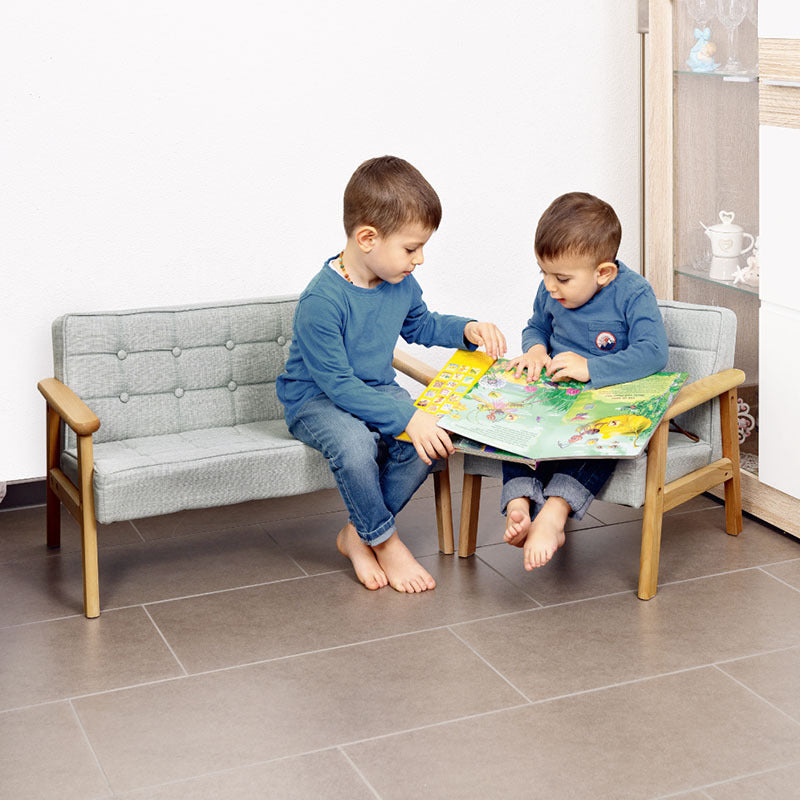 Kinder Sofa aus Buchenholz – Nordisches Kindersofa