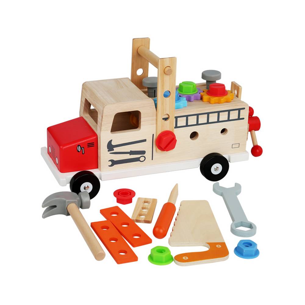 Montessori Holzspielzeug – Spiel mit verschiedenen Elemente für Kinder