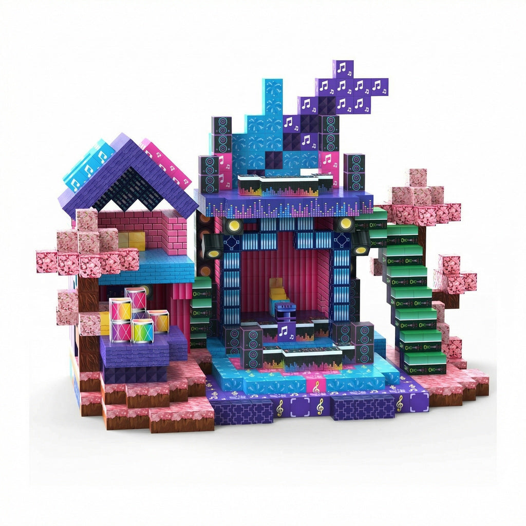 Magnetische Bausteine „Electric Carnival“