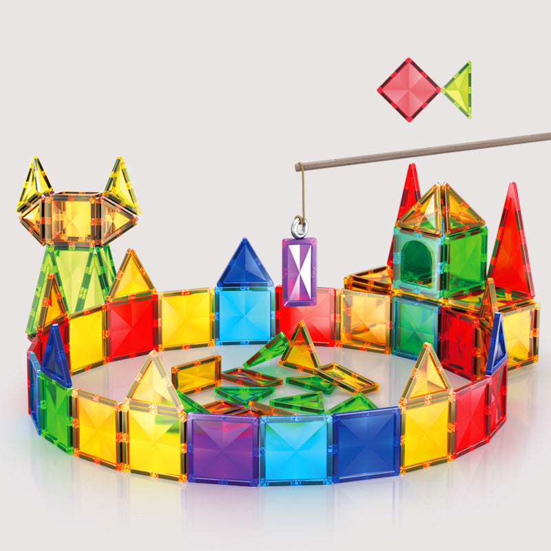 Montessori Magnetbausteine –  Konstruktions-Lernset