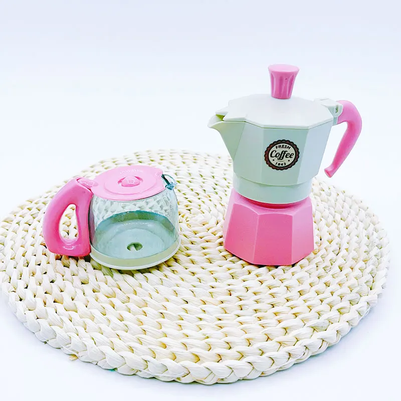Montessori Holz Kaffee Spielzeug Set – Rollenspiel Küche ab 3 Jahren