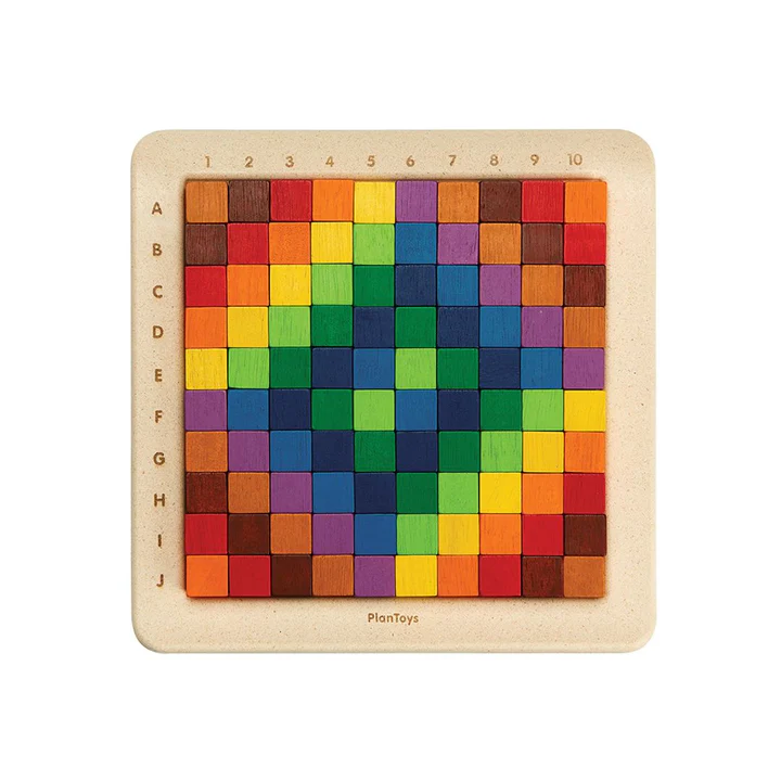 Montessori Zählwürfel – Buntes Mathematik Lernspielzeug aus Holz