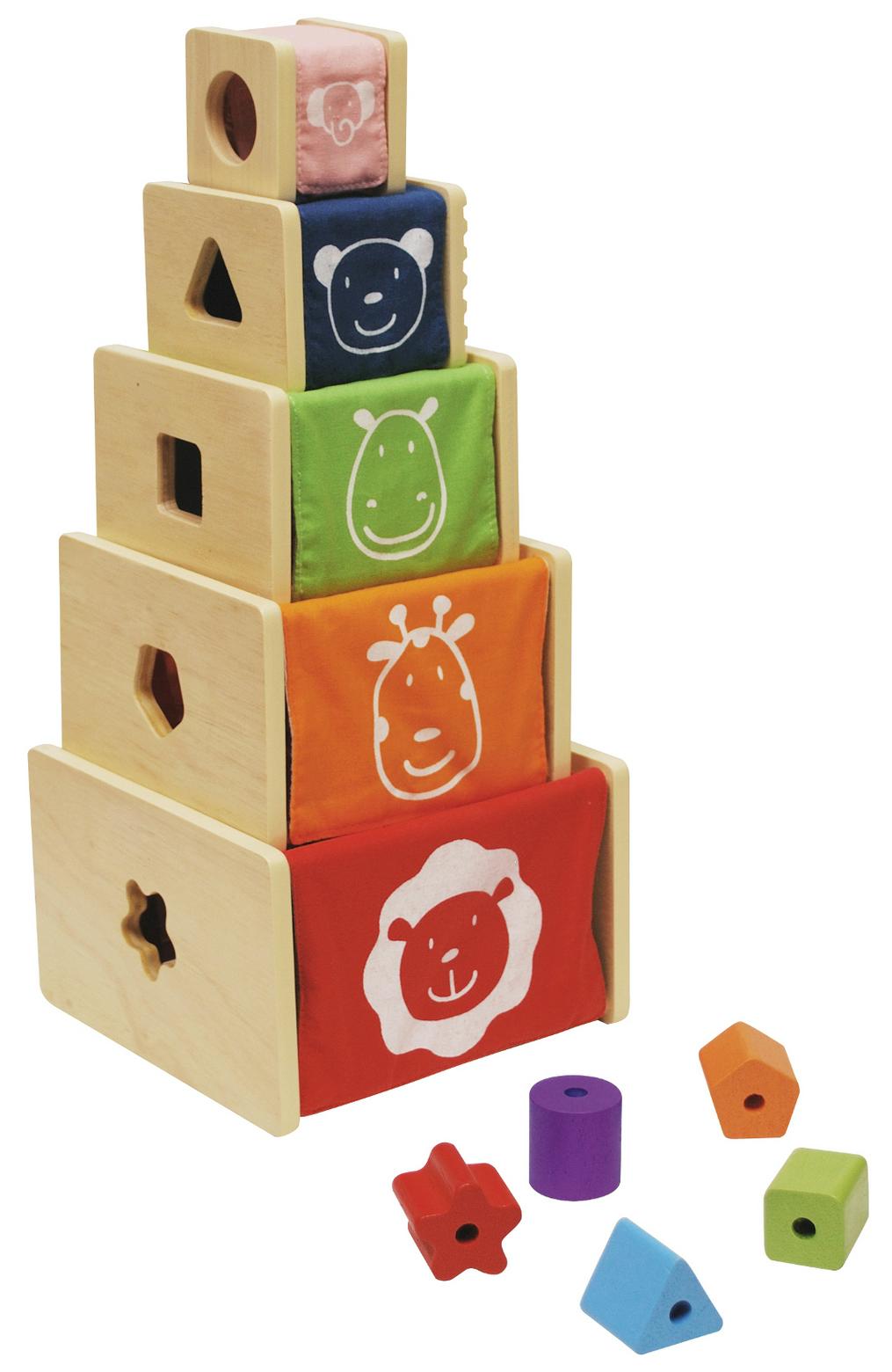 Montessori Stapelwürfel – Übungen des täglichen Lebens