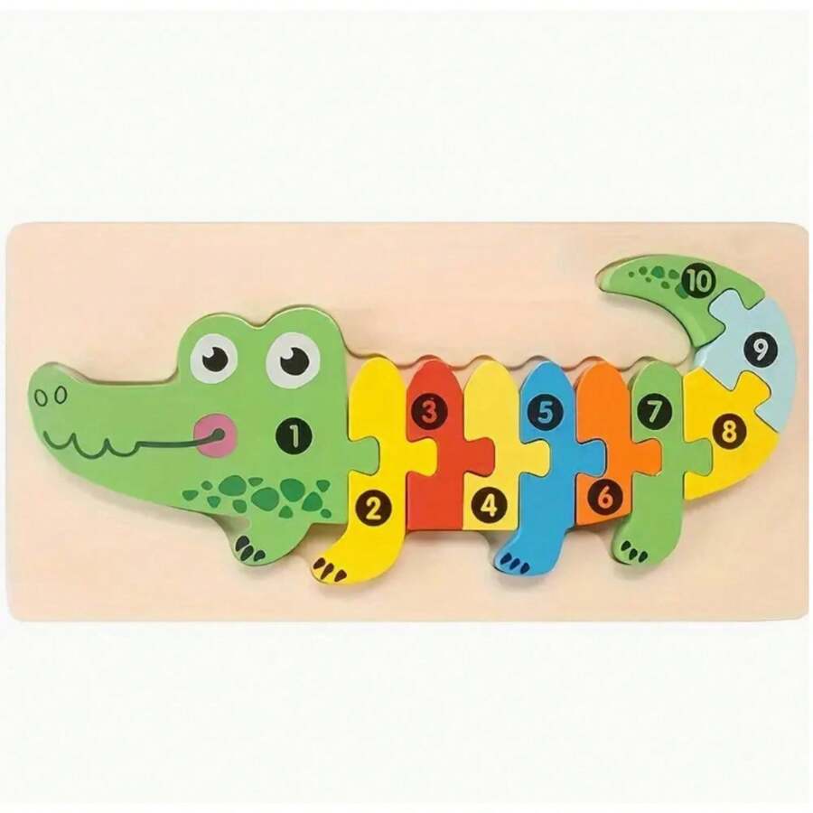 Montessori Holzpuzzles für Kleinkinder