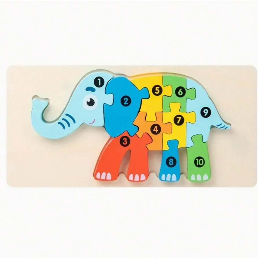 Montessori Holzpuzzles für Kleinkinder