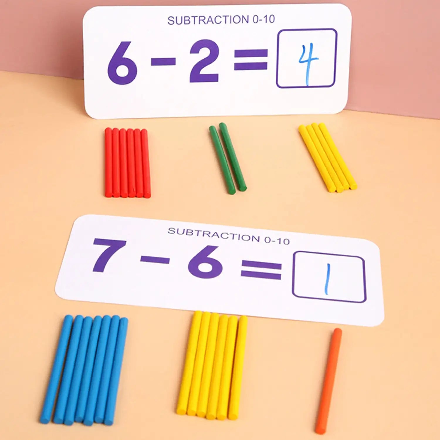Montessori Mathematisches Spielzeug-Lernspiel – Zahlen & Mathematik