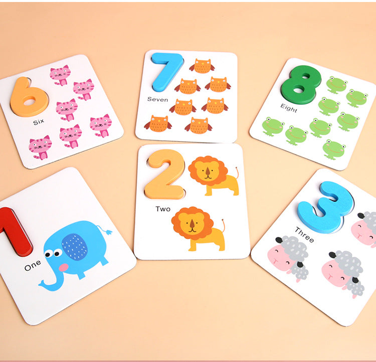 Montessori Mathematisches Spielzeug-Lernspiel – Zahlen & Mathematik