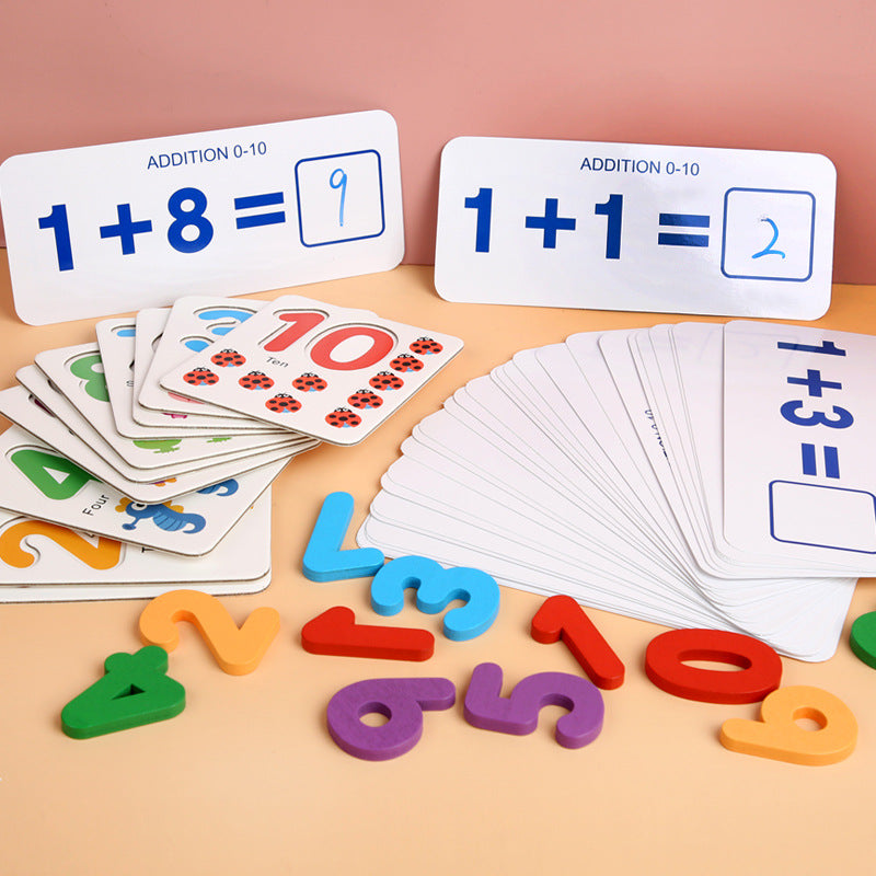 Montessori Mathematisches Spielzeug-Lernspiel – Zahlen & Mathematik