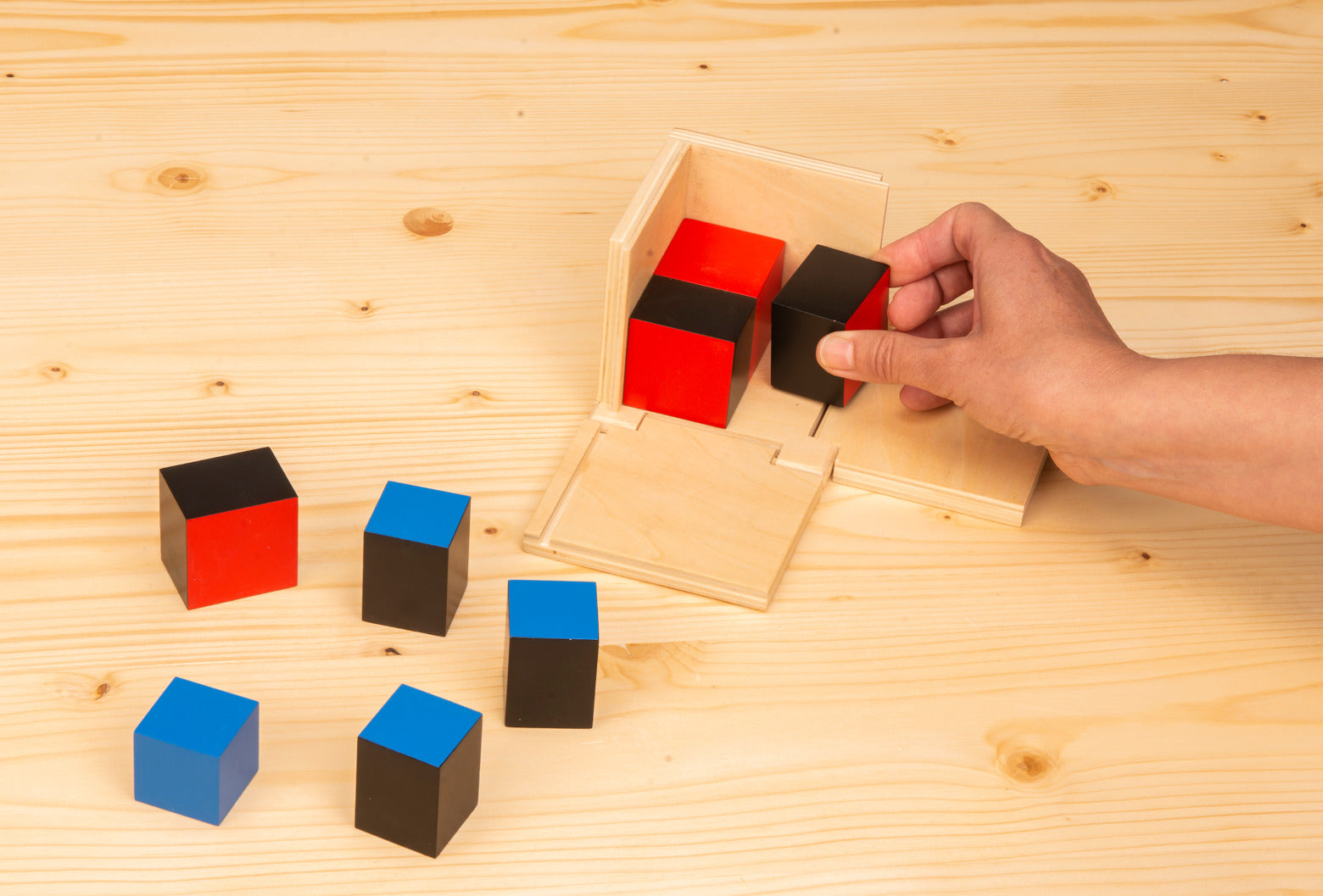Montessori Sparset – Binomischer & Trinomischer Würfel