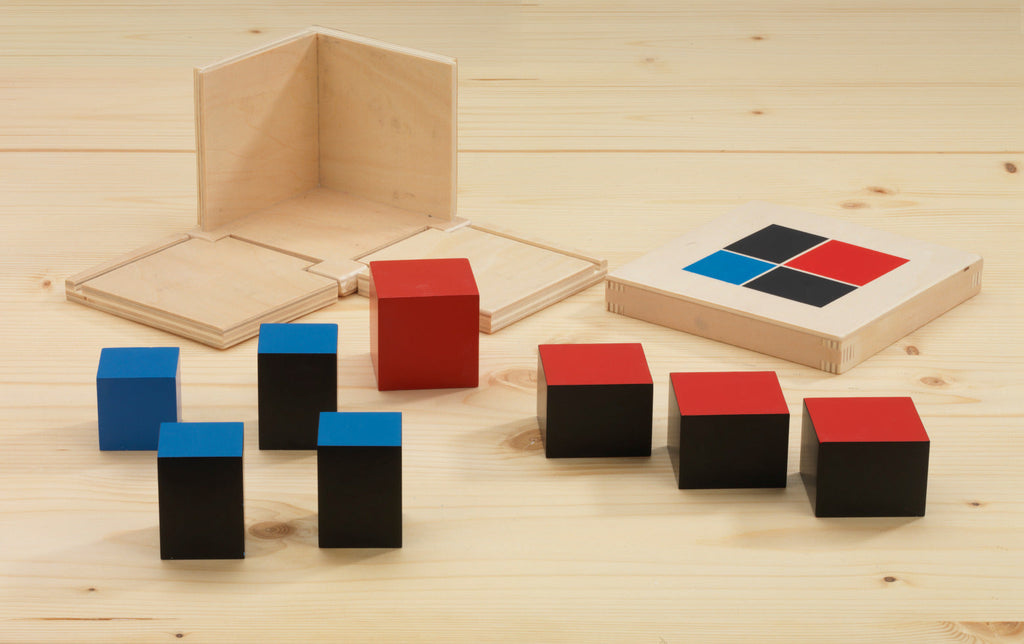 Montessori Sparset – Binomischer & Trinomischer Würfel