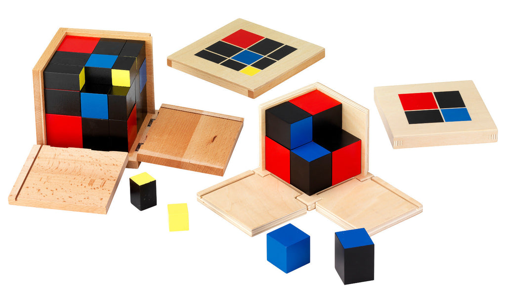 Montessori Sparset – Binomischer & Trinomischer Würfel