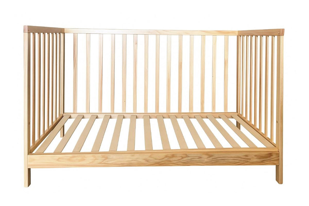 Montessori Babybett “Timo” – Kiefer mit Abnehmbarer Seite