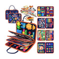 Montessori Busy Board/Quiet Book 8-seitig – Tierparty