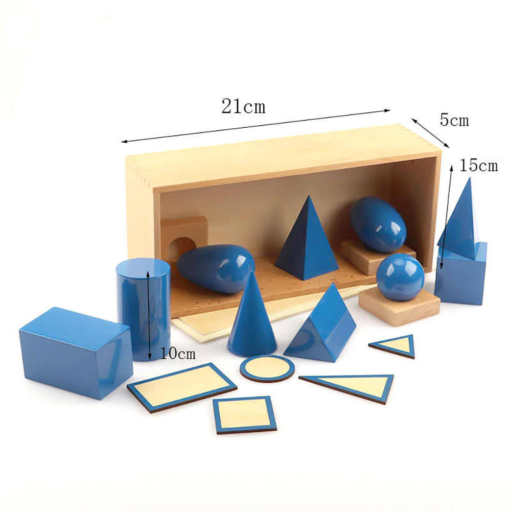 Montessori Geometrische Körper – Formen begreifen & erleben