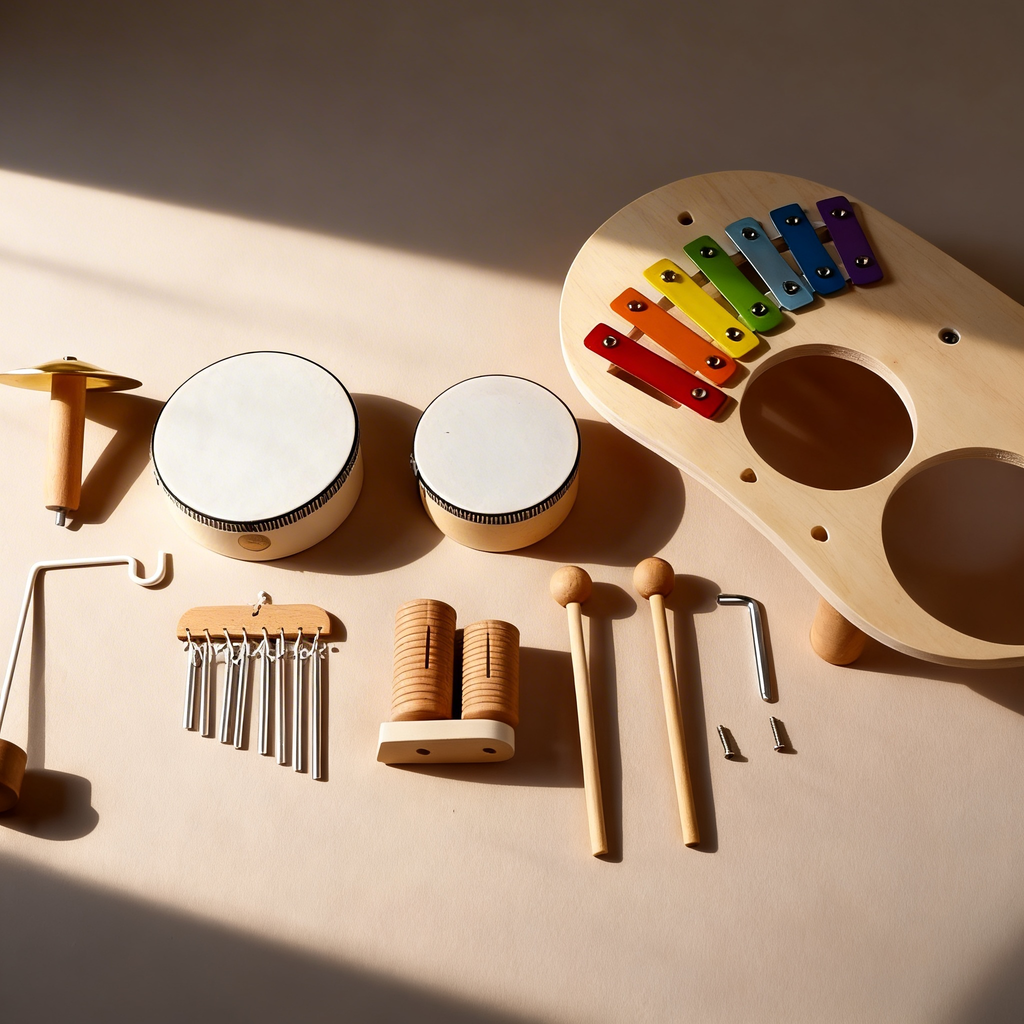 Montessori Musik-Aktivitätstisch – Klang & Rhythmus
