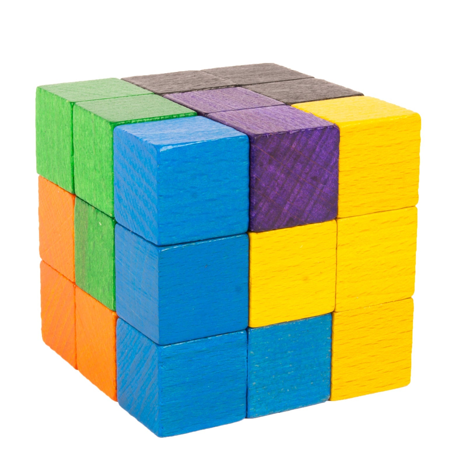 Klassensatz SOMA-Würfel aus Holz – 3D Gehirntraining & Mathematikspielzeug