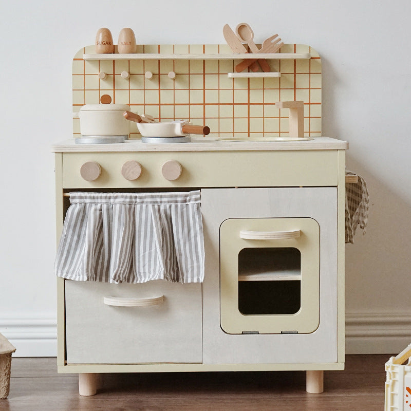 Kinderküche aus Holz – Nordisches Spielküche Set